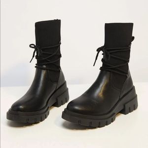 Black boots